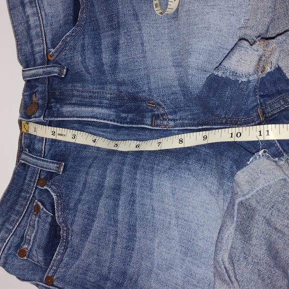 Madewell  high rise  Denim Shorts size 27 - Picture 7 of 7